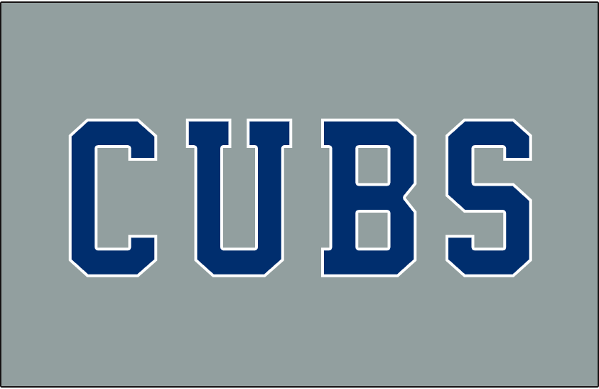Chicago Cubs 2014-Pres Jersey Logo iron on transfers for T-shirts